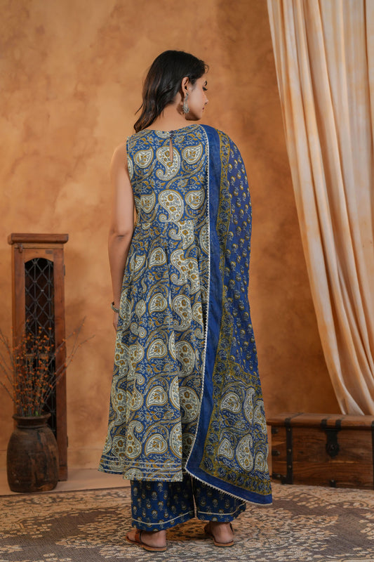 Boho Royale Cotton Suit Set