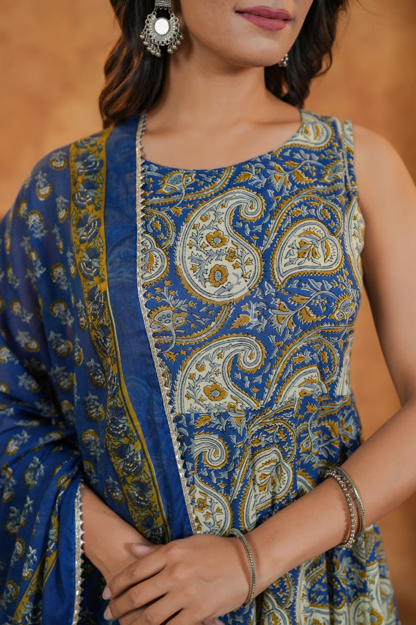 Boho Royale Cotton Suit Set