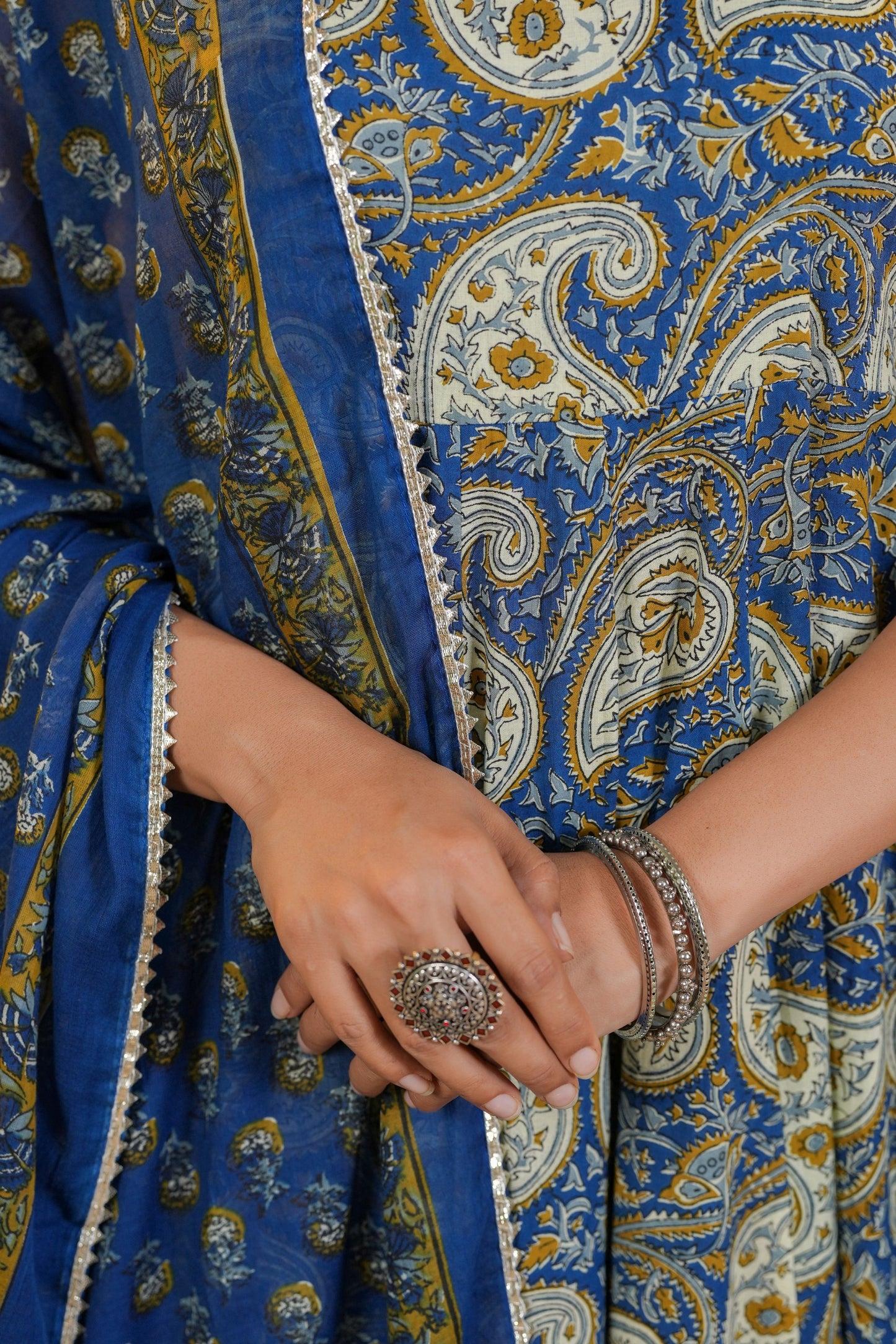 Boho Royale Cotton Suit Set