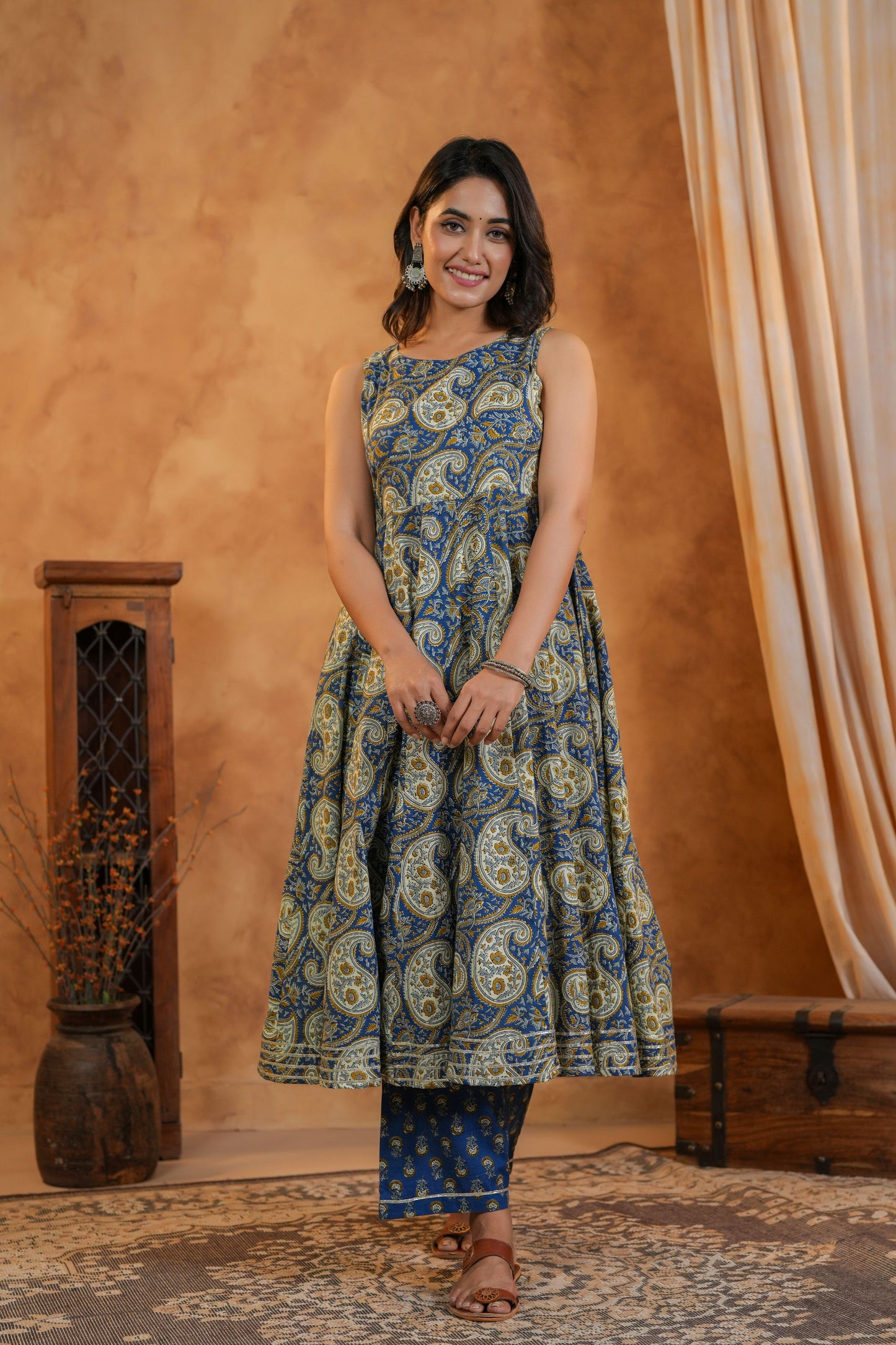 Boho Royale Cotton Suit Set