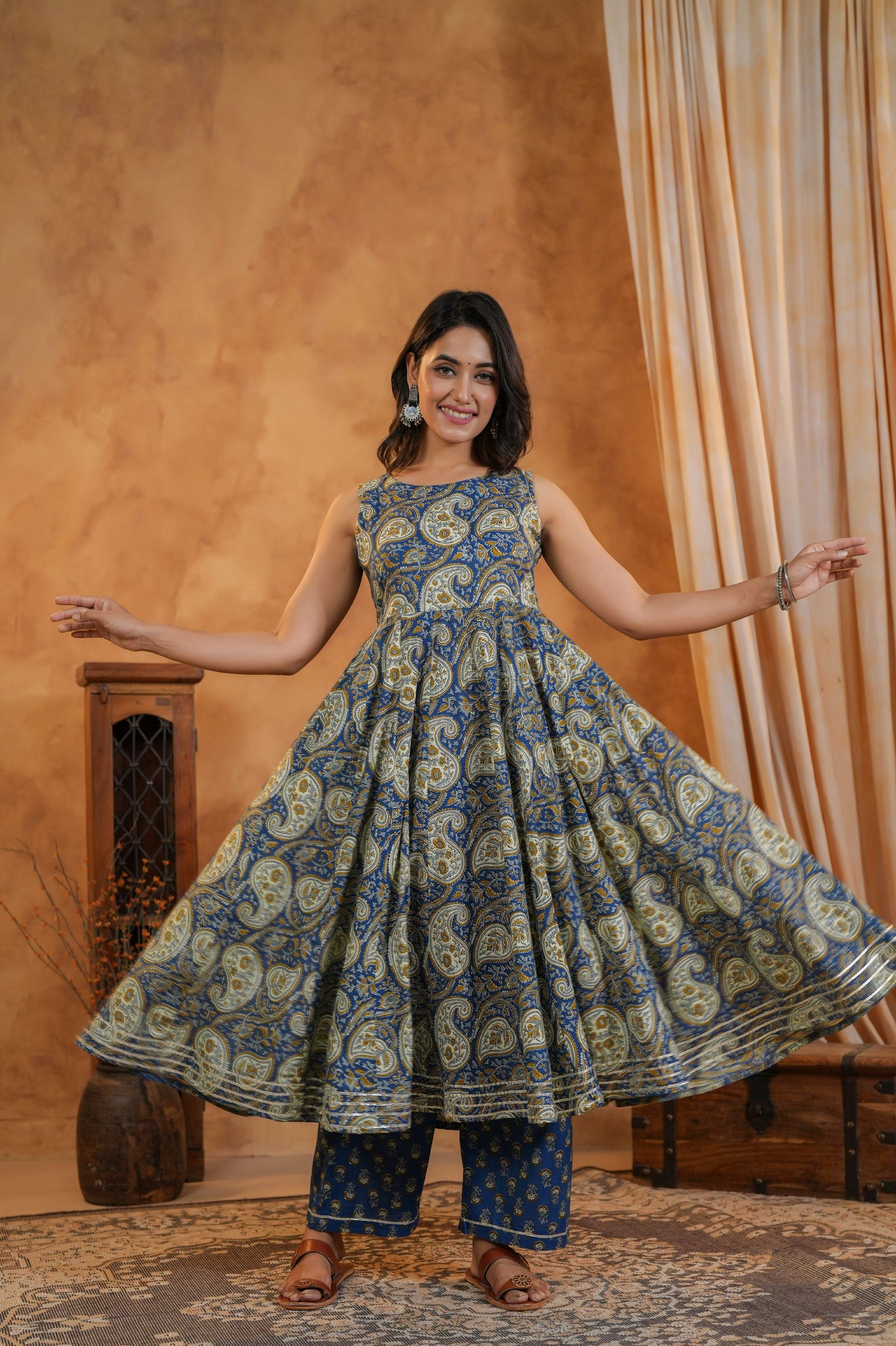 Boho Royale Cotton Suit Set