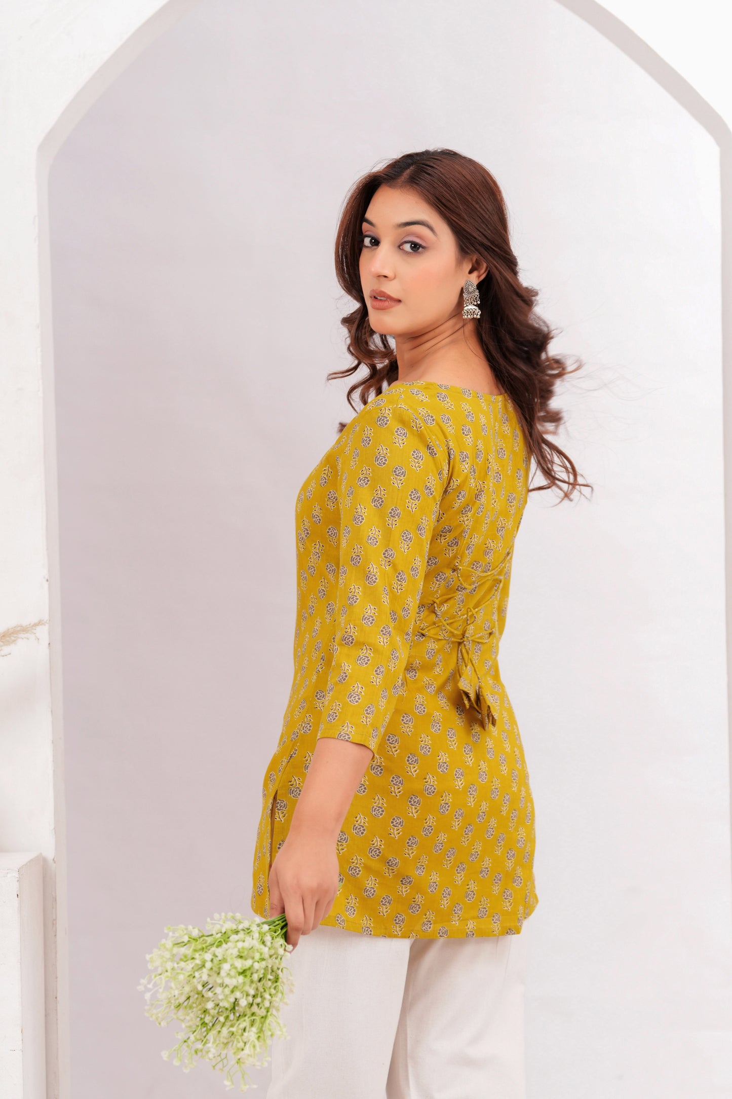 Herbal Gold Short Top
