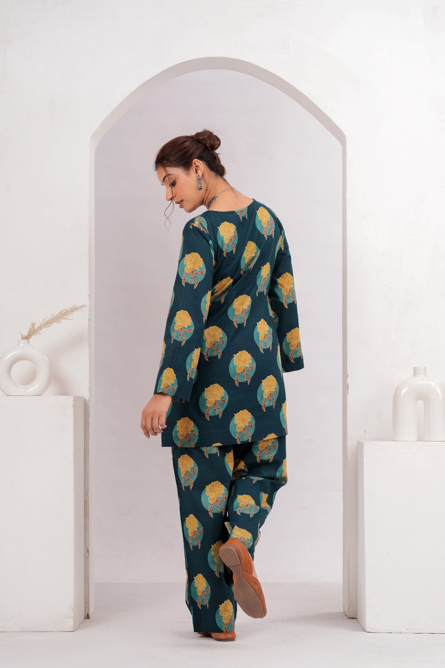 Midnight Teal Co-ord Set