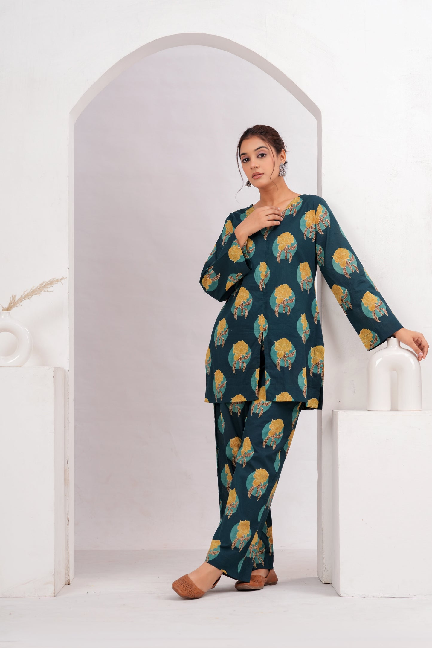 Midnight Teal Co-ord Set