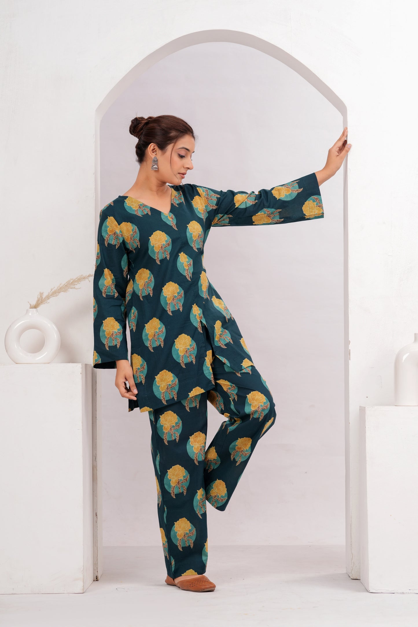 Midnight Teal Co-ord Set