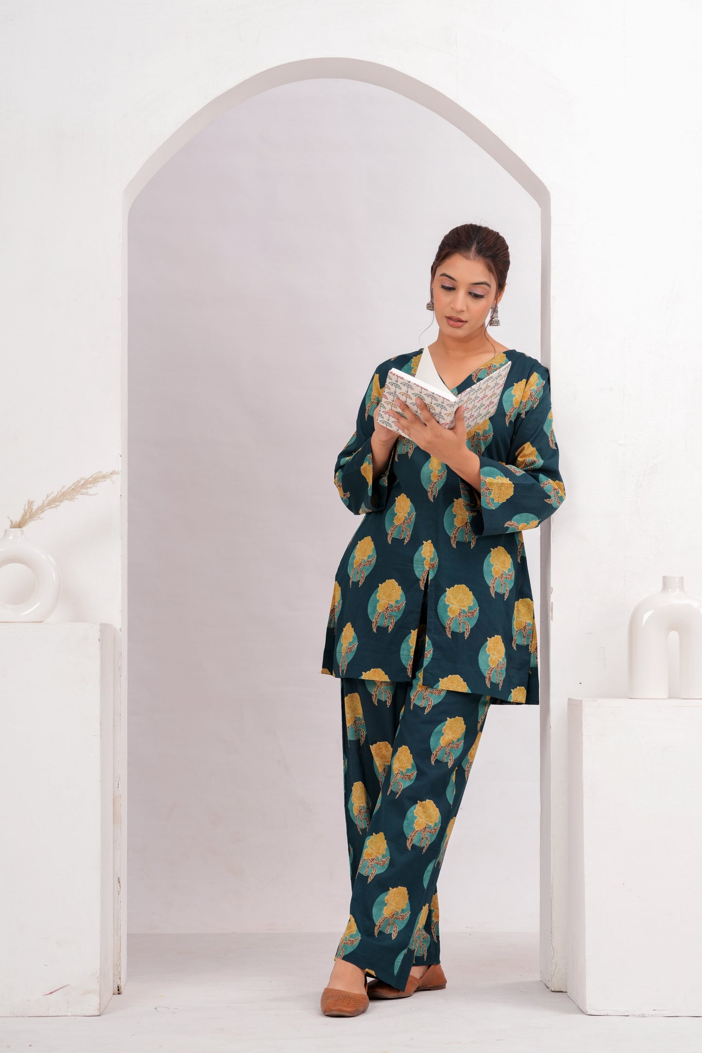 Midnight Teal Co-ord Set