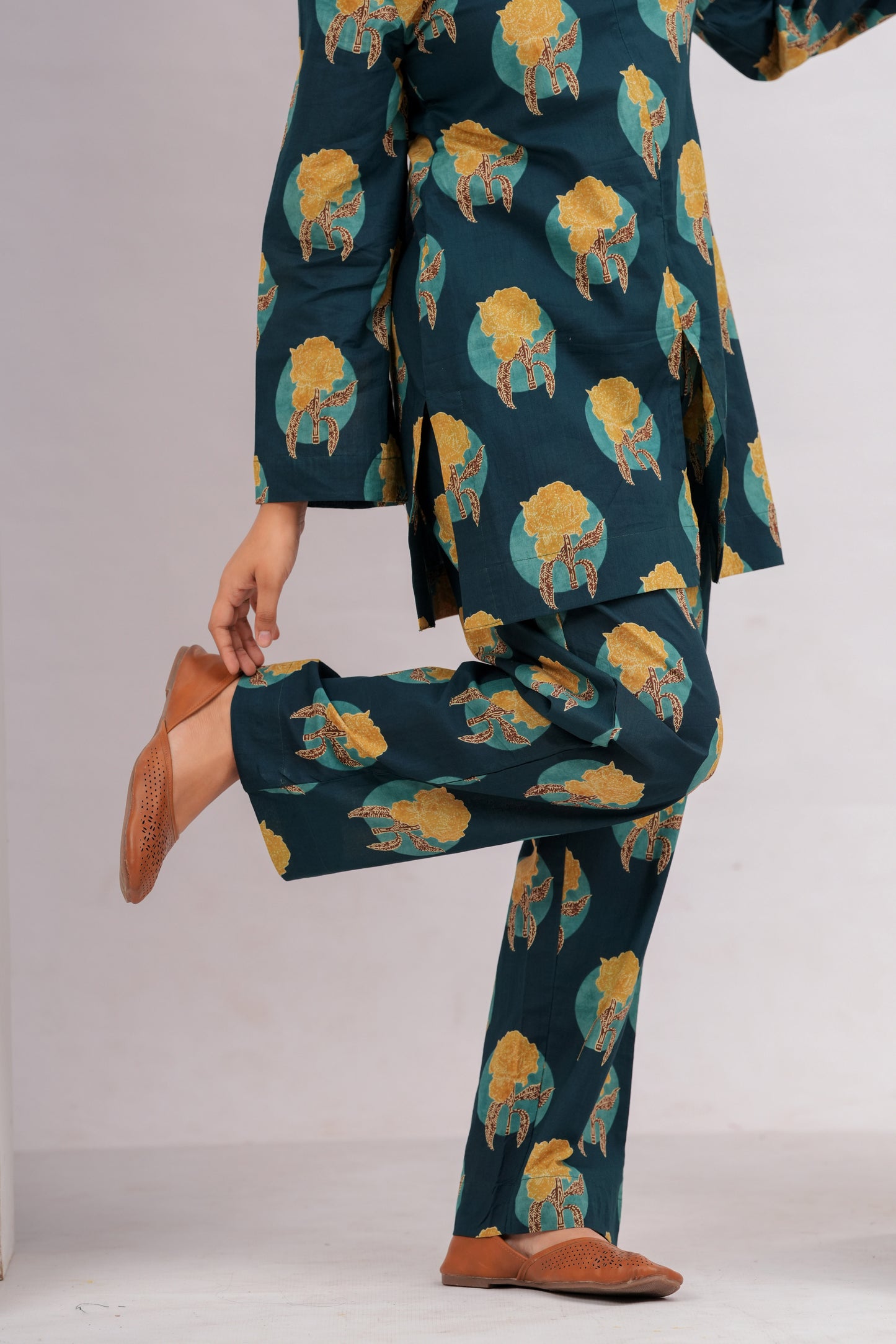 Midnight Teal Co-ord Set
