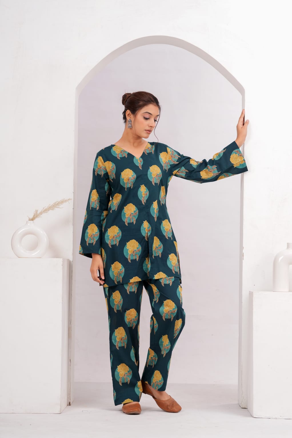 Midnight Teal Co-ord Set