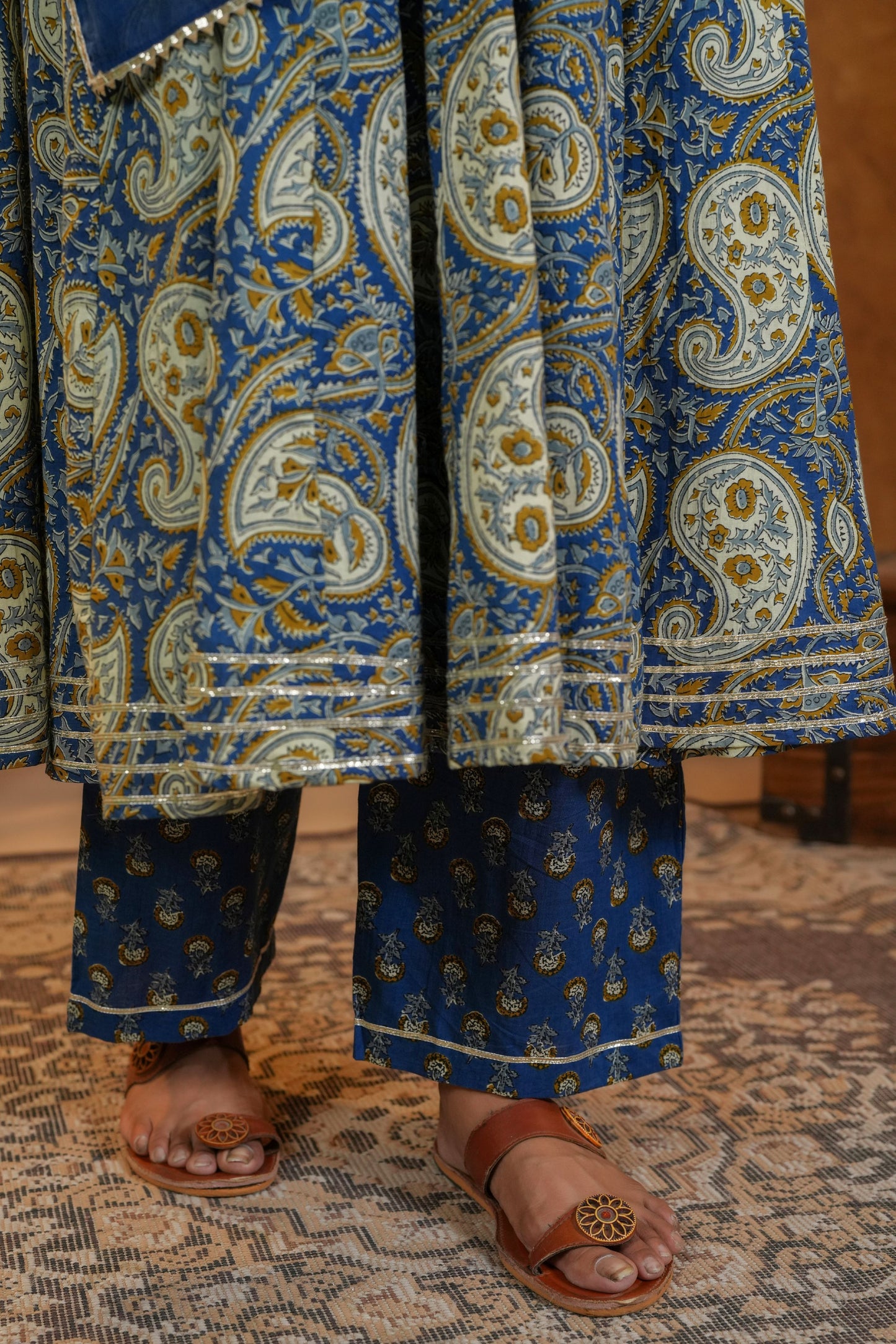 Boho Royale Cotton Suit Set